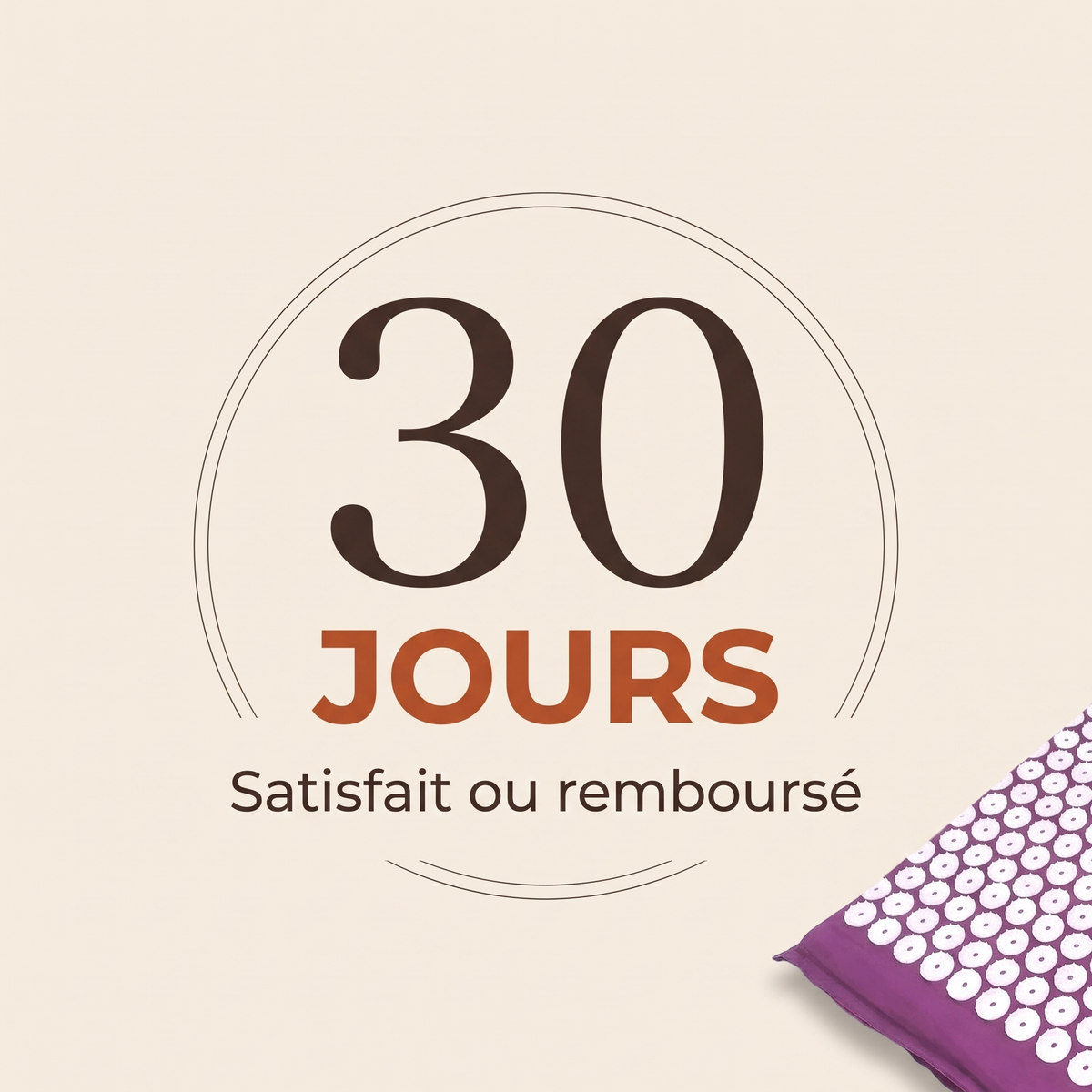 Essai 30 jours, satisfait ou remboursé